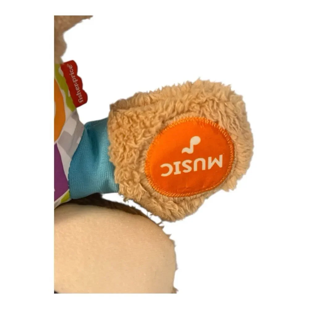 Fisher-Price Plush Baby Toy with Lights Music and Smart Stages Learning Content